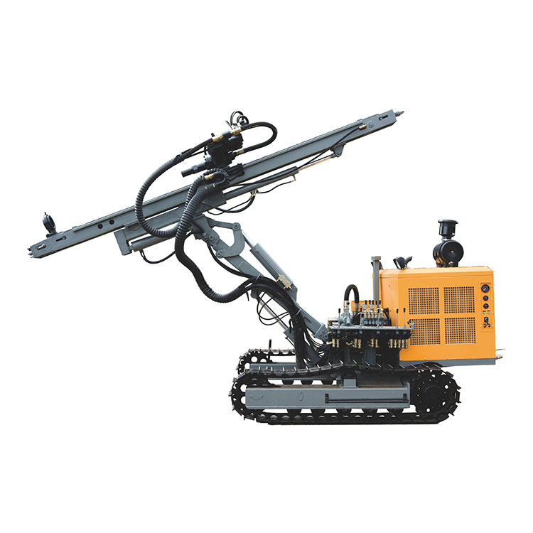 Crawler dipasang otomatis Rod Exchange DTH Drilling Rig