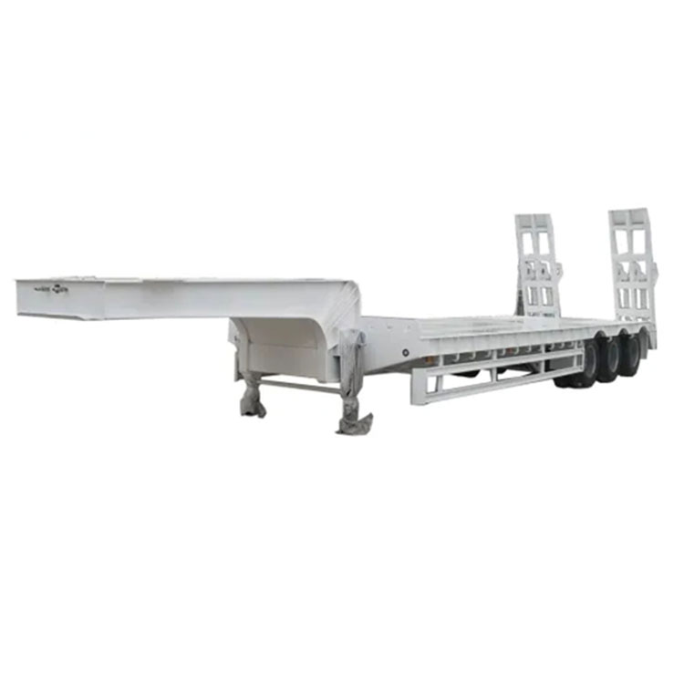 Telung Axle Low Bed Semi Trailer