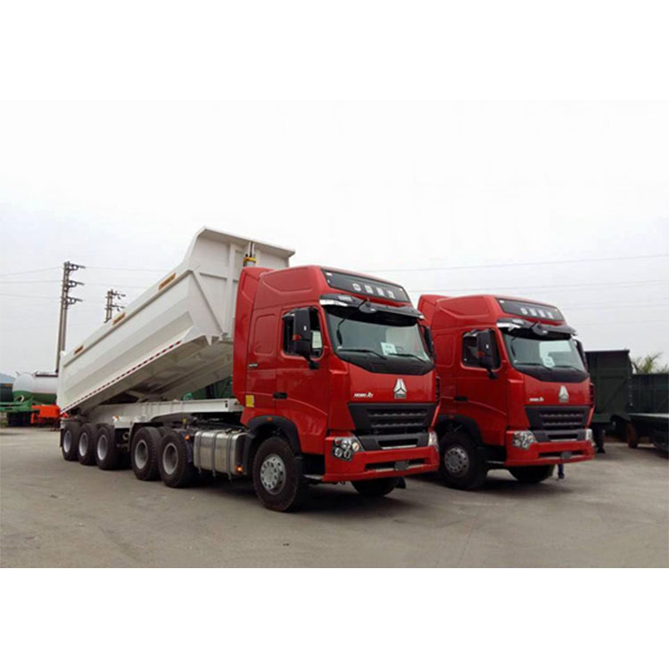 Telung Axle U Shape Tipper Semi Trailer